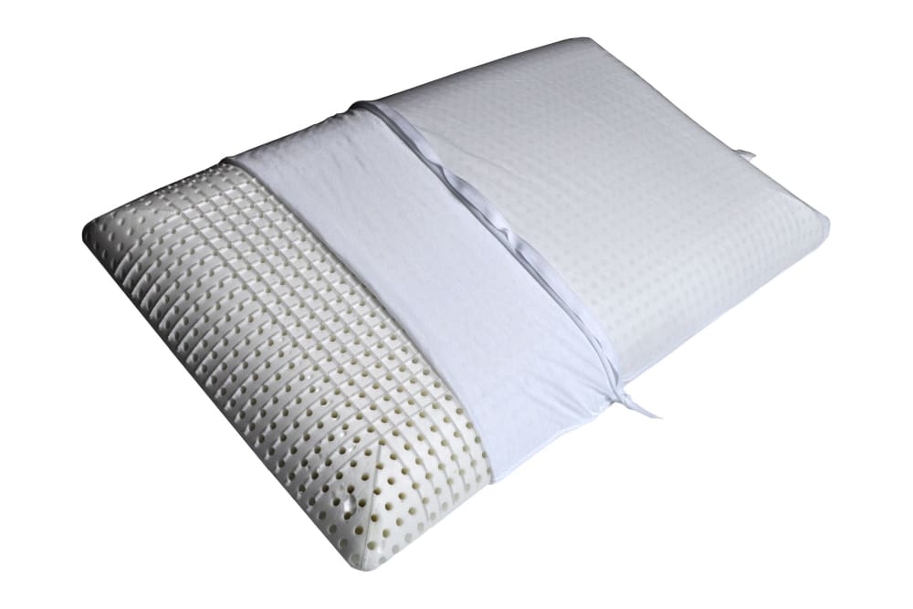 Cuscino Memory Foam Sfoderabile Venice H 13,8 Cm - Bianco - PES - Poliestere