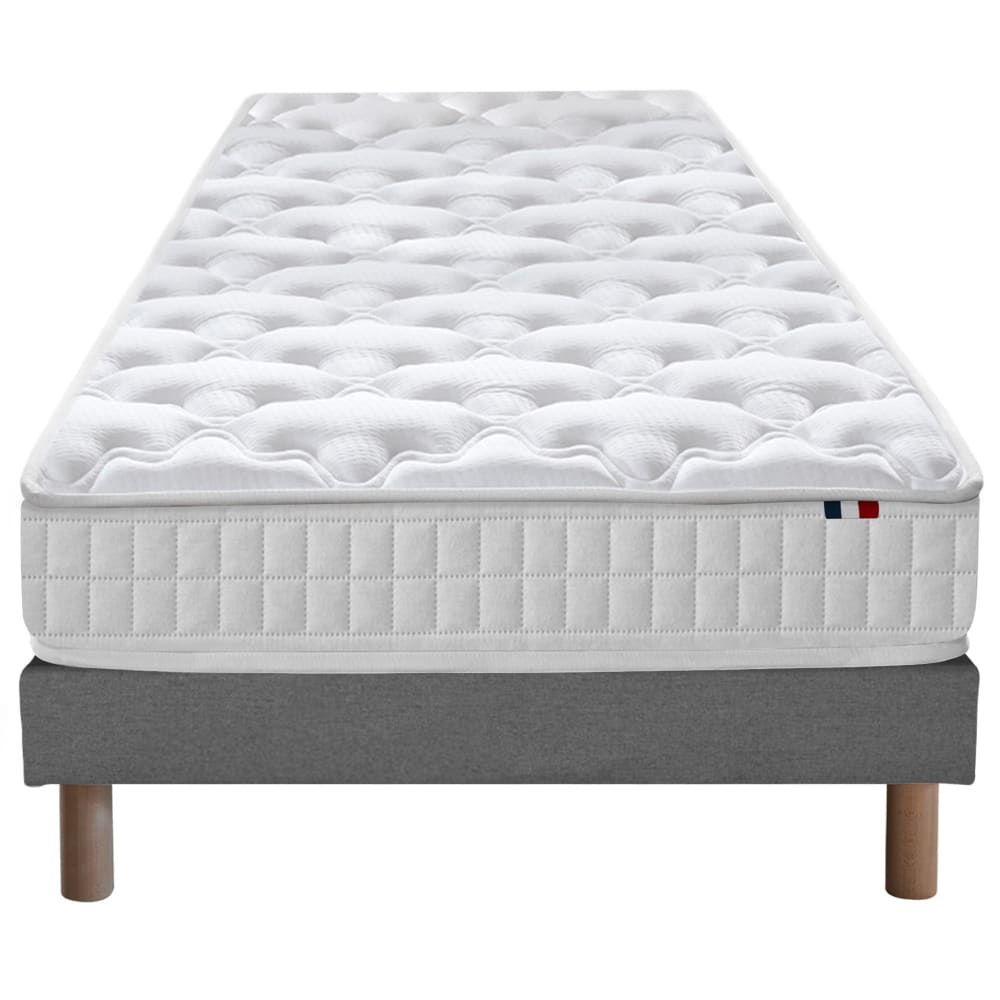 Pack astre matelas ressorts sommier couette oreillers 90x190 - Maisons du Monde