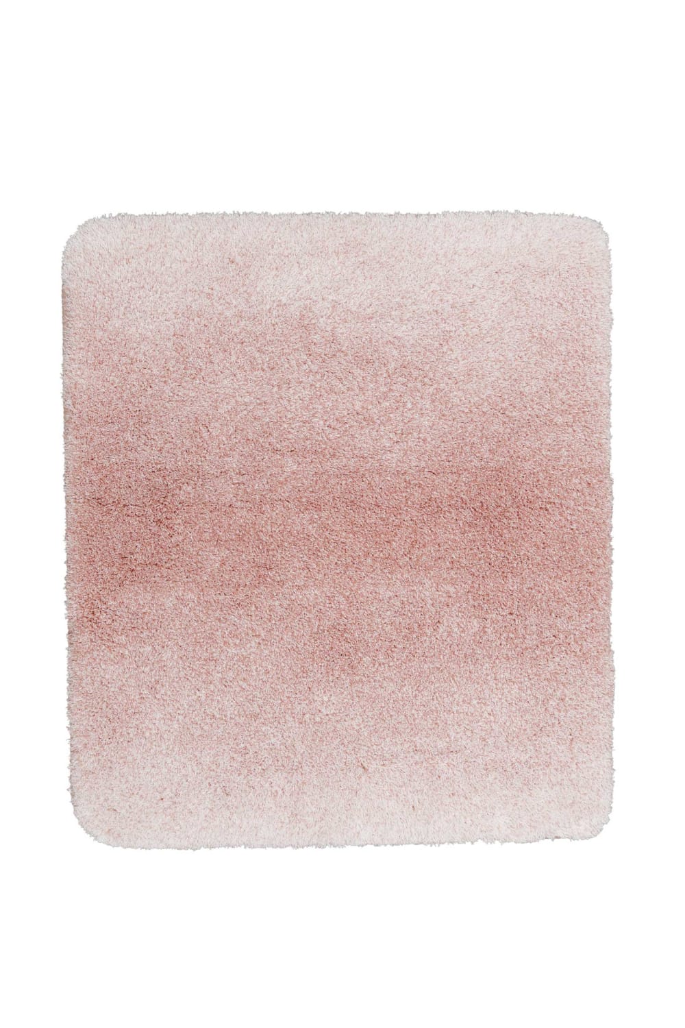 Tapis de bain doux dégradé rose 55x65