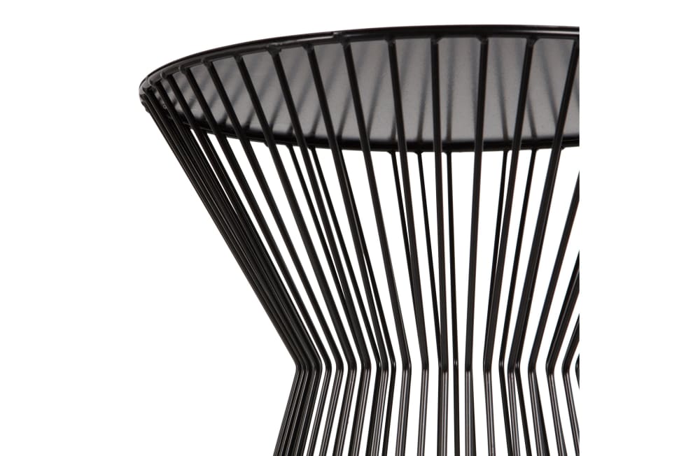Table d'appoint en métal noir - Maisons du Monde