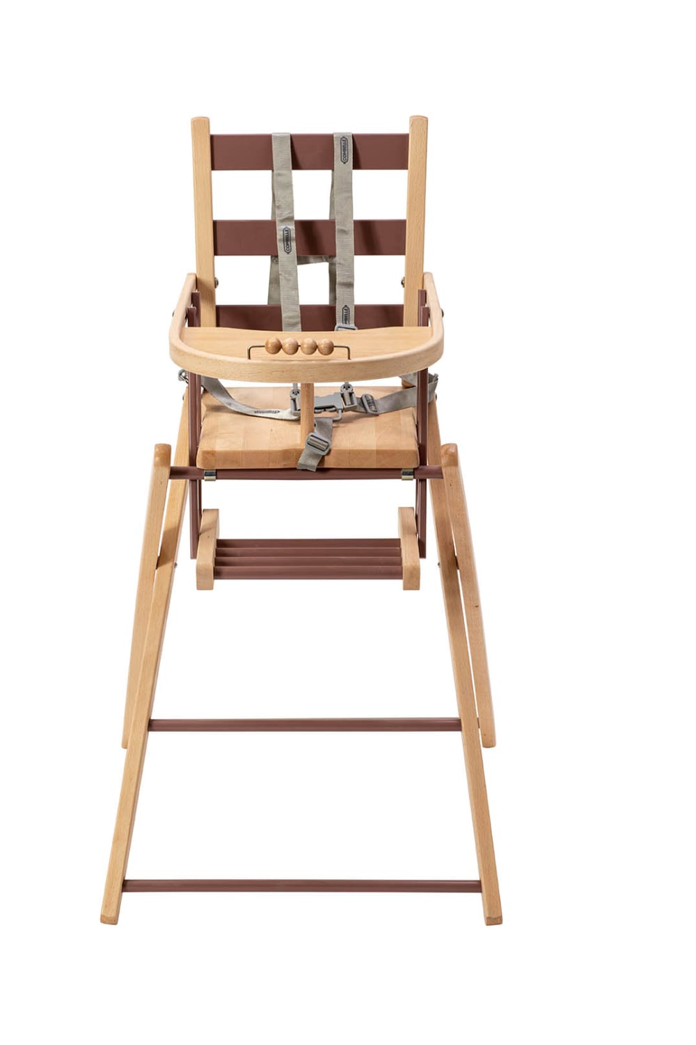 Chaise haute  extra-pliante Vieux Rose