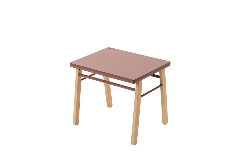 Bureau enfant en bois Gabriel - hybride vieux rose