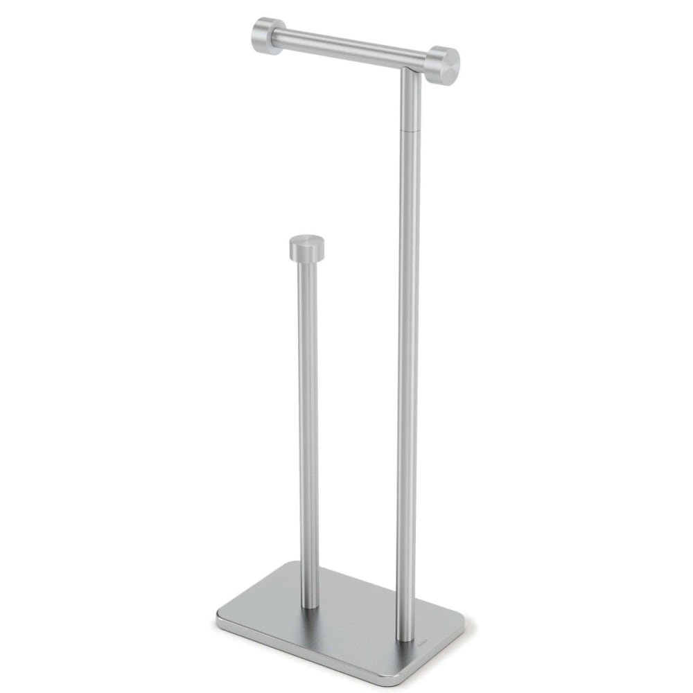 Umbra Support pour papier toilette avec réserve cappa nickel Argenté Métal