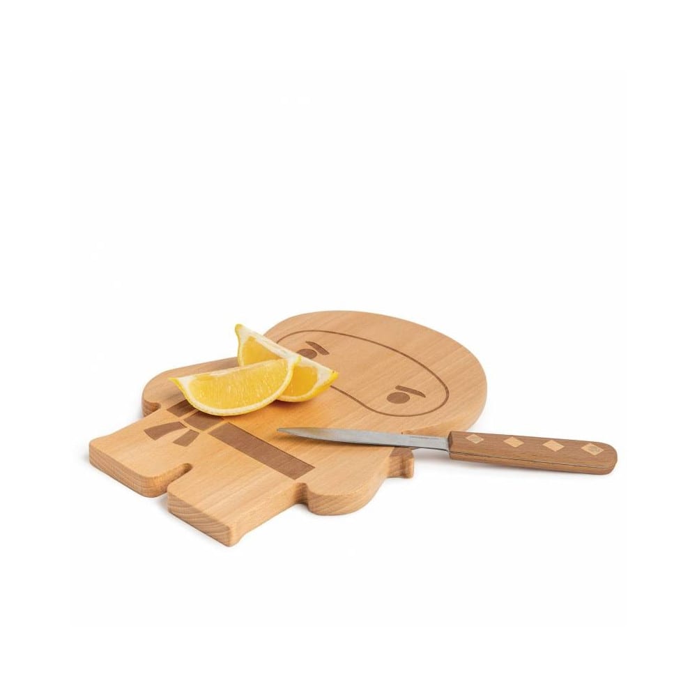 Planche à découper ninja board en bois naturel