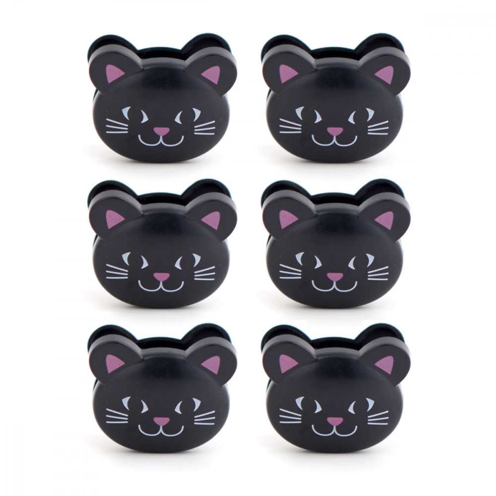 KIKKERLAND Gardez vos aliments frais avec ce set de 6 clips à sachet. Dimensions : 4.5 x 4 x 3 cm Matière : Plastique