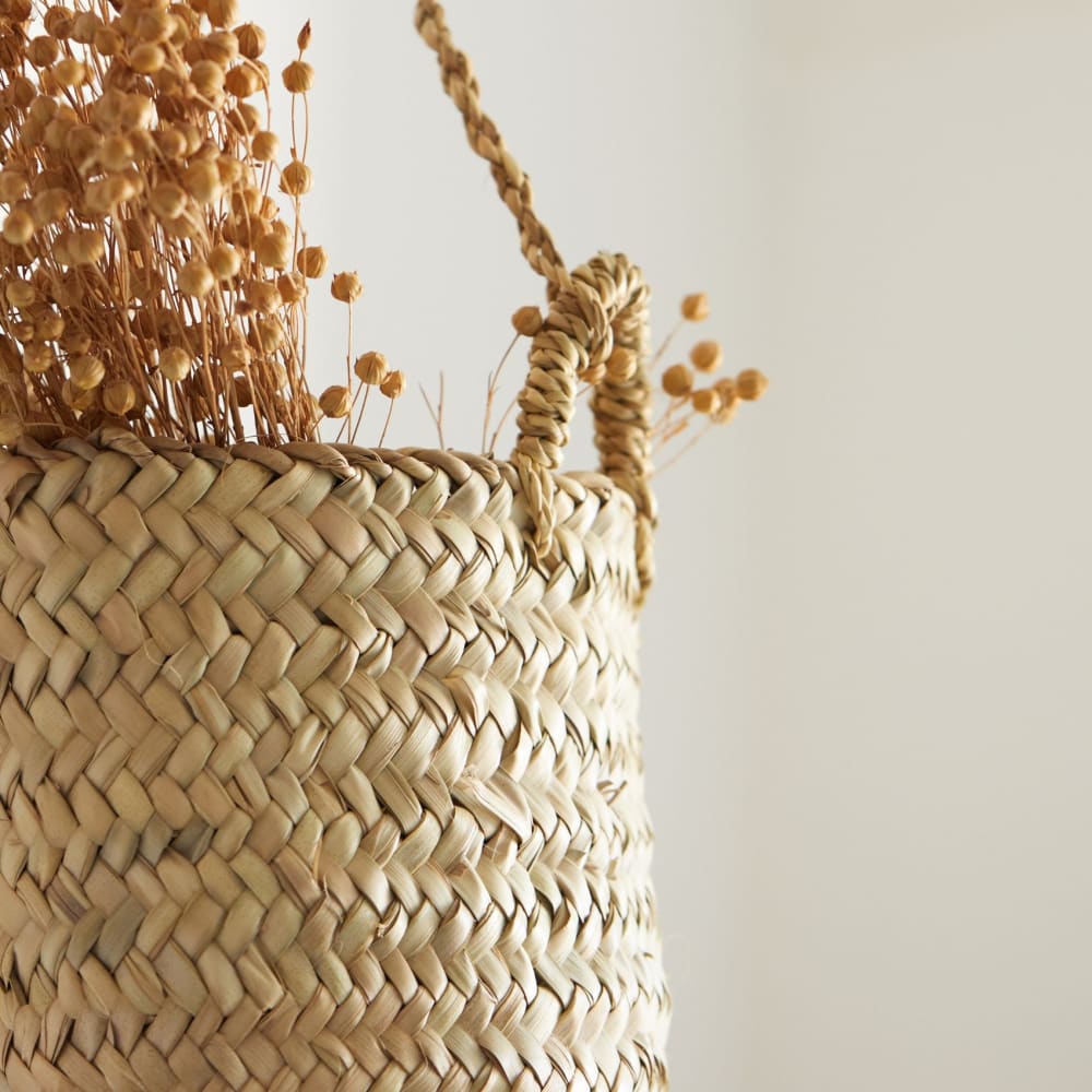 Panier à suspendre osier naturel 15 x 15 - Maisons du Monde