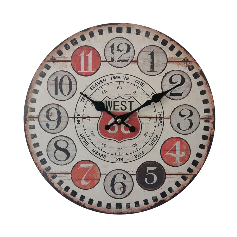 Mobili Rebecca Reloj de madera estilo