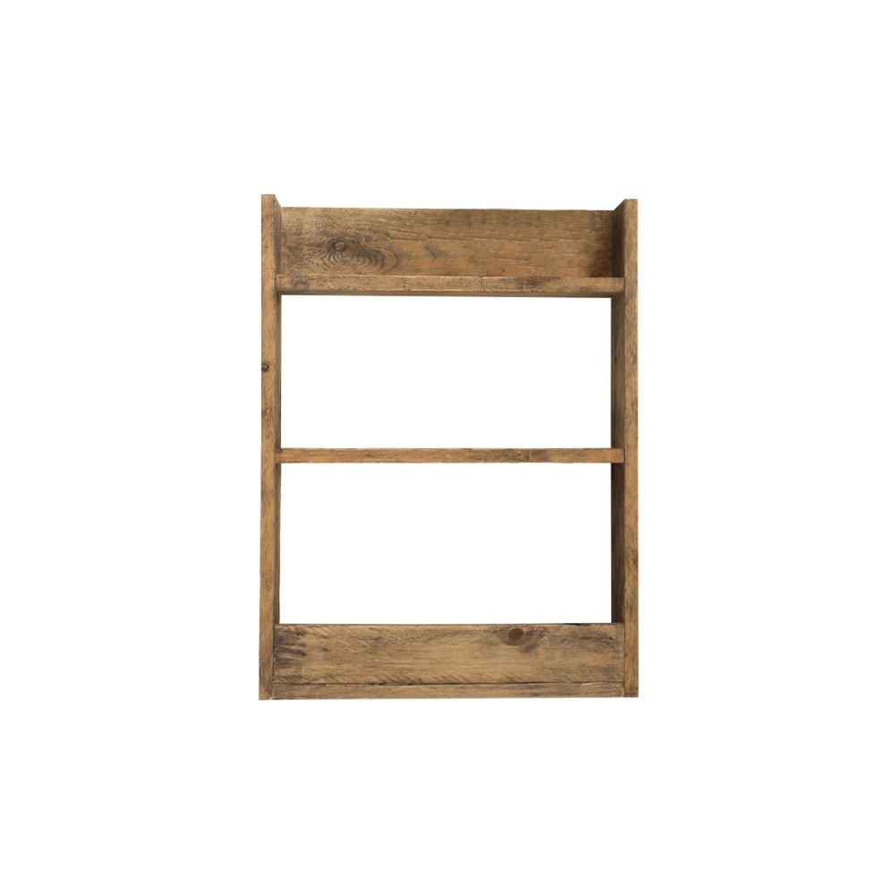 Étagère en bois marron
