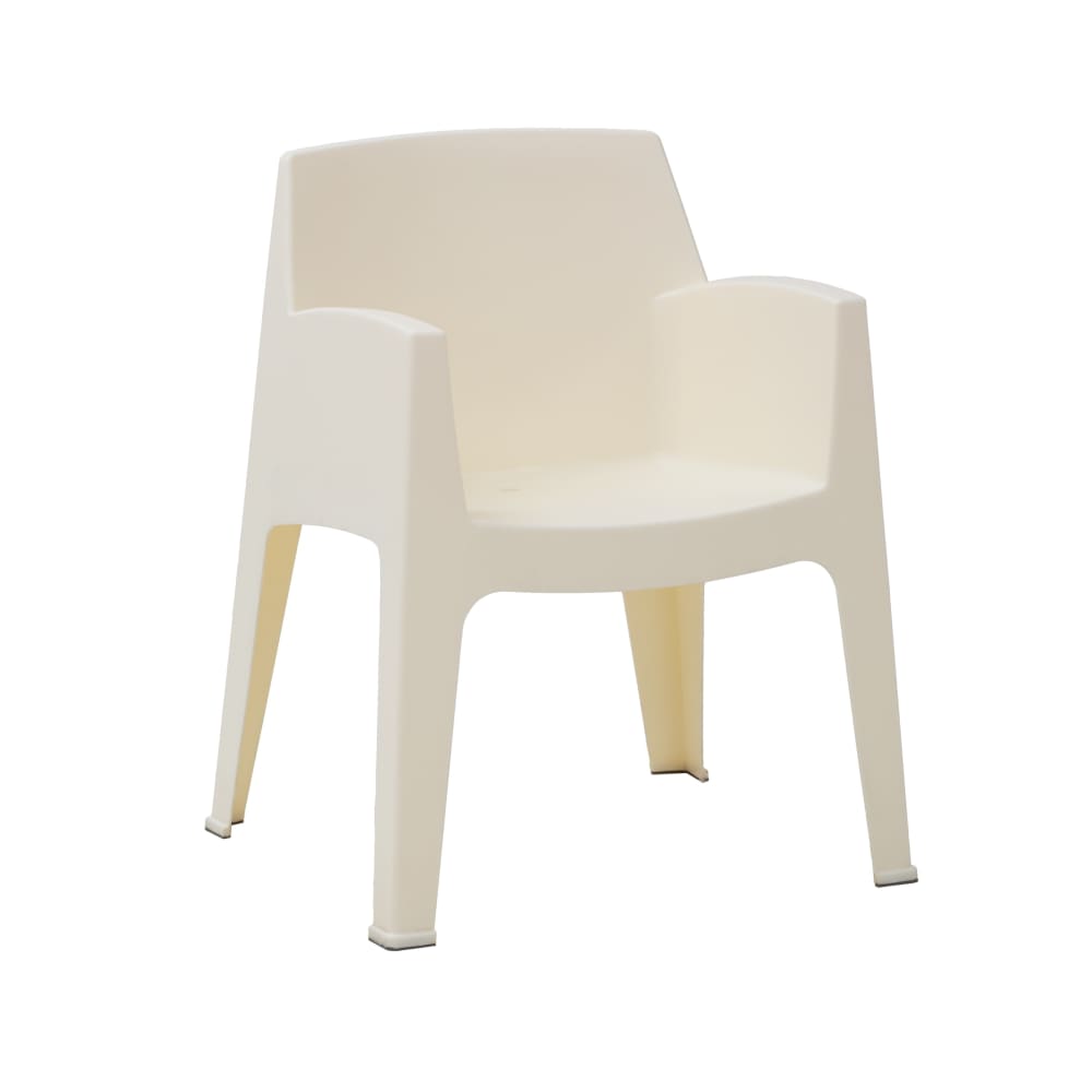 Poltrona in polipropilene colore beige - Talpa - PC - Policarbonato