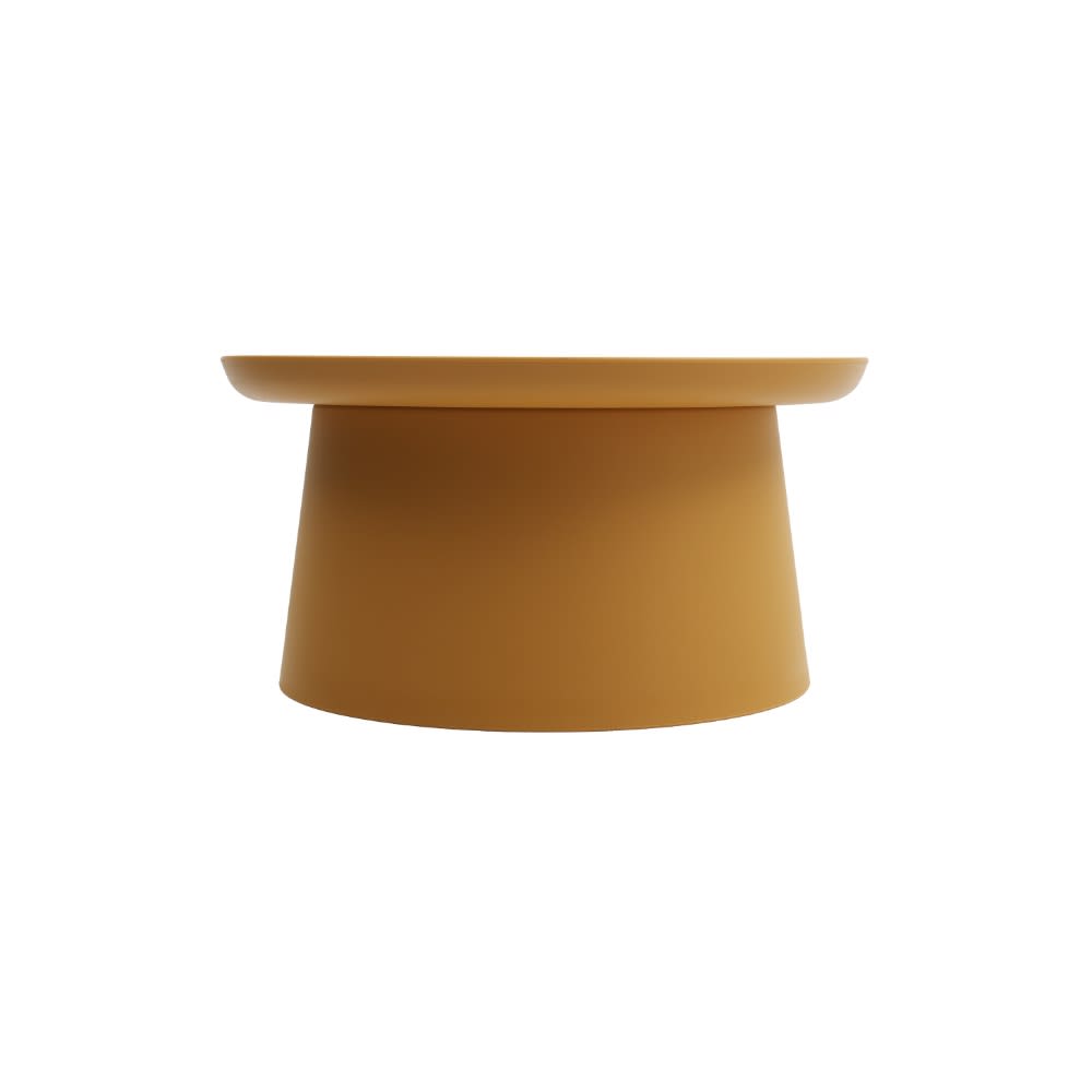 1 Tavolino polipropilene grande giallo - Zanini Design