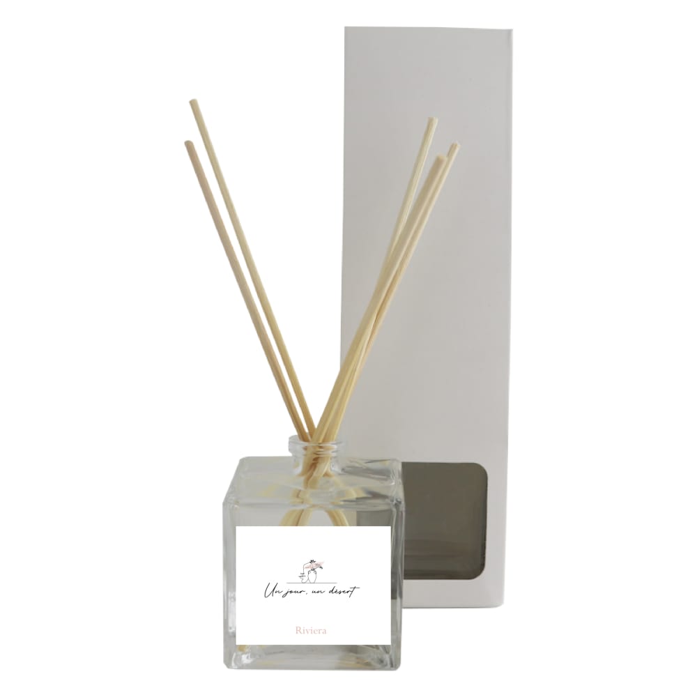 Un Jour Un Désert Riviera Duftdiffusor 100 ml style classic chic Weiß Glas