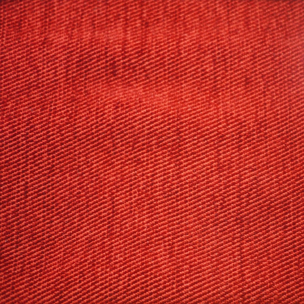 Rideau ignifugé  en velours fiore polyester/velours rouge