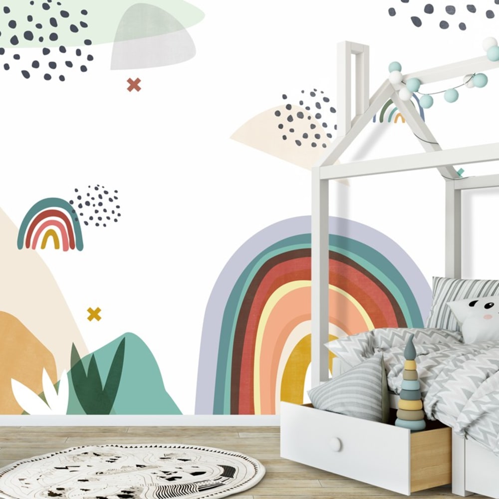 99Déco - Papier peint panoramique - 7 lés : 336x270cm - Multicolore - 99DECO