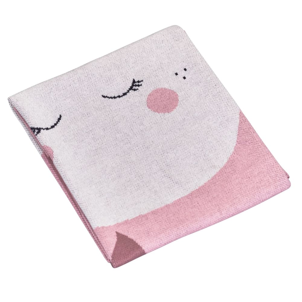 Couverture maille en coton Couverture maille en coton