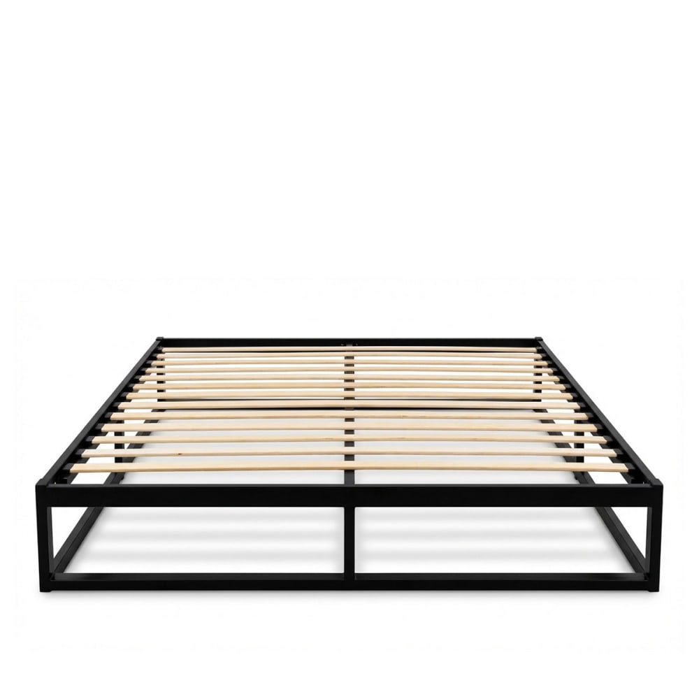 Sommier en kit lattes métal noir 160x200 - Maisons du Monde