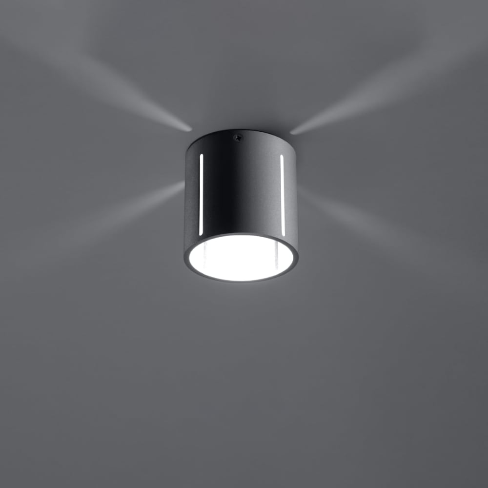 Plafonnier Aluminium Gris G9 1 Inez — vue 4