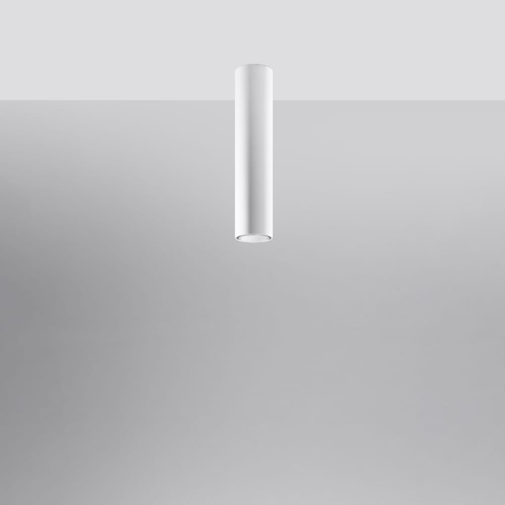 Lámpara de techo blanco acero alt. 40 cm - Maisons du Monde