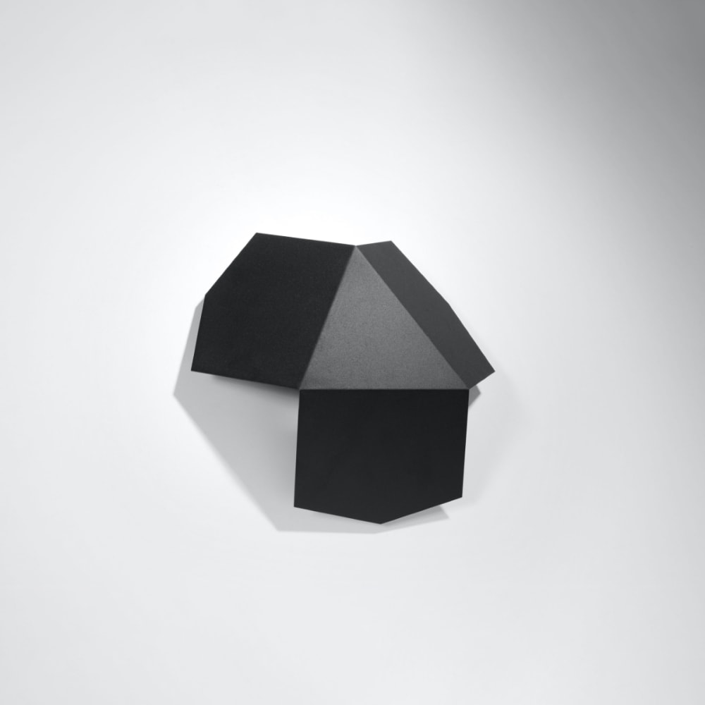 Lámpara de pared negro acero alt. 8 cm - Maisons du Monde