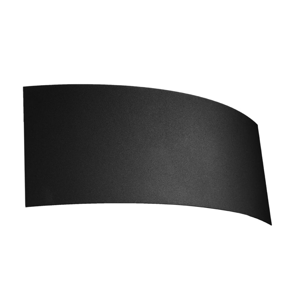 Lámpara de pared negro acero alt. 14 cm
