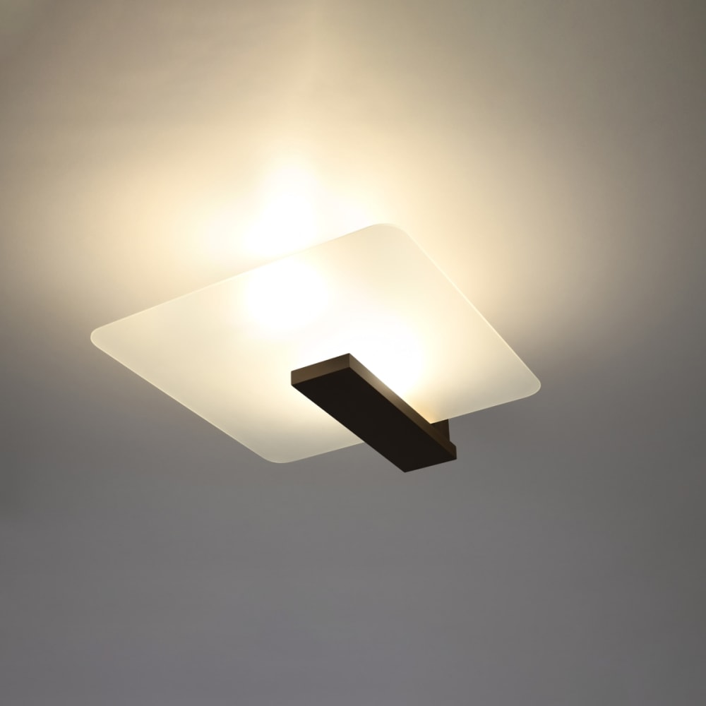 Plafonnier Bois Wengé E27 2 Lappo — vue 4