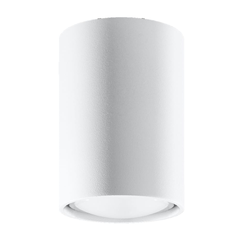 Plafonnier Acier Blanc GU10 1 Lagos 10