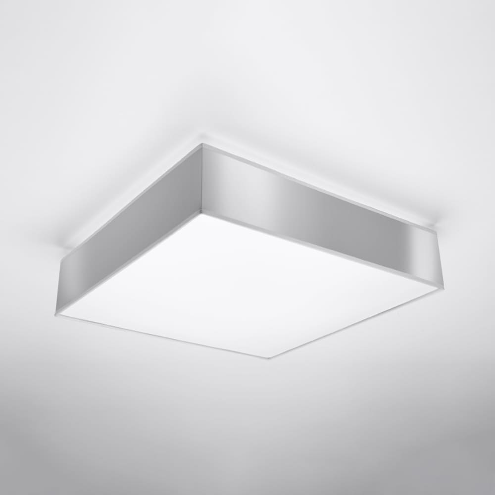 Lámpara de techo gris cloruro de polivinilo alt. 11 cm - Maisons du Monde
