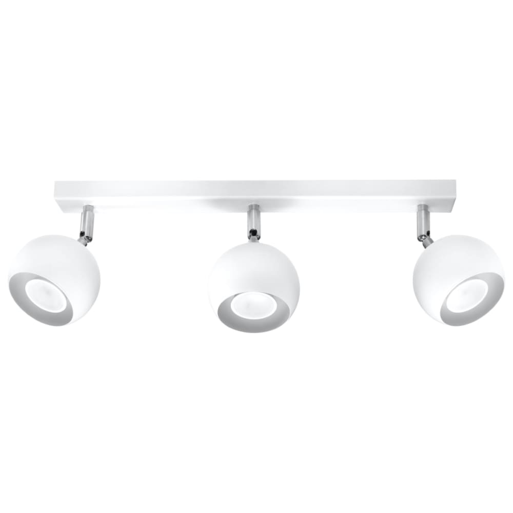 Sollux Lighting Deckenlampen aus Stahl in Weiß style classic chic Weiß Stahl