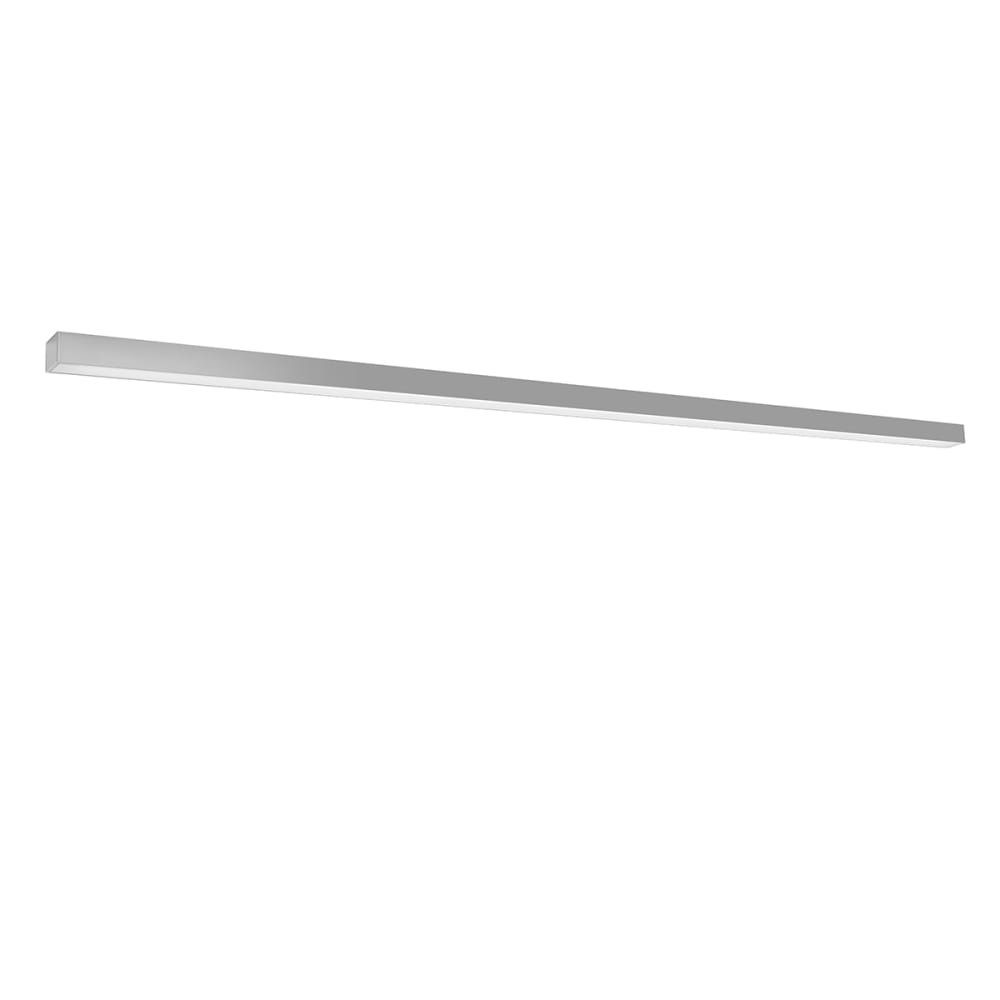 Thoro Lighting Deckenleuchte aus Aluminium, Höhe 6 cm, grau style modern - Aluminium