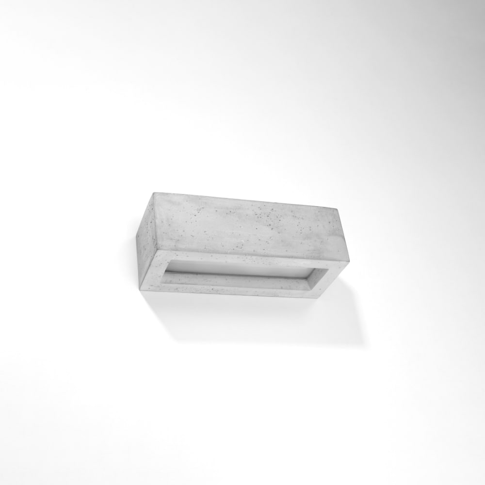 Applique Béton Gris E27 1 Vega — vue 3
