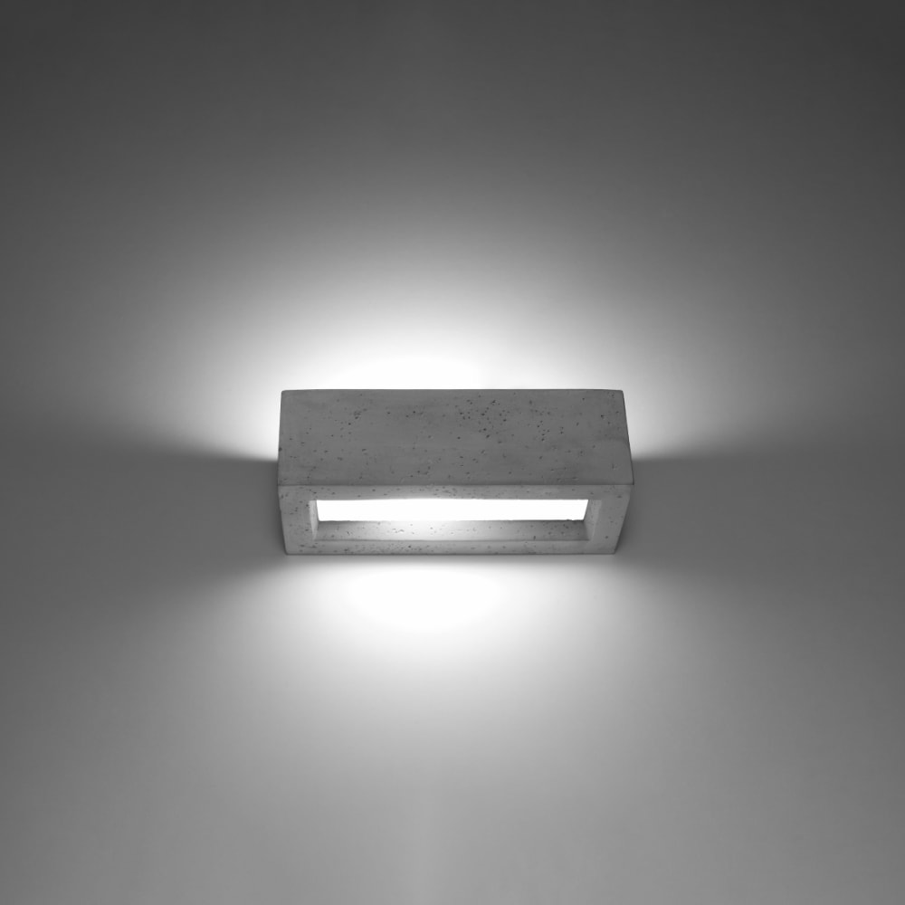 Applique Béton Gris E27 1 Vega — vue 4