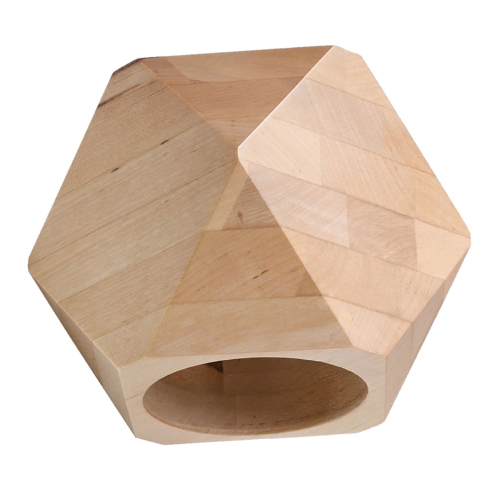 Lámpara de pared madera natural madera alt. 12 cm