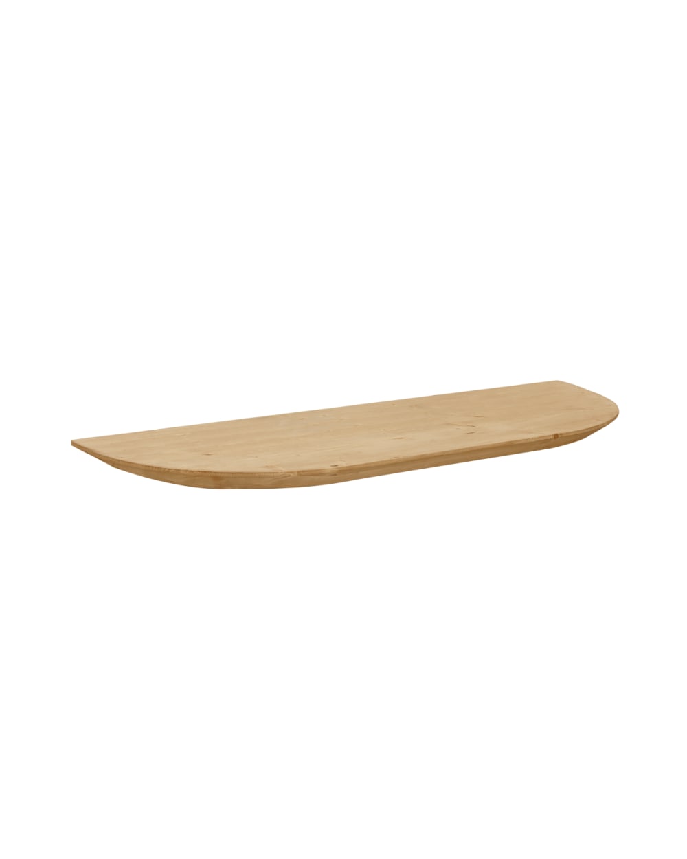 Consola recibidor de madera tono medio 100x3,2cm