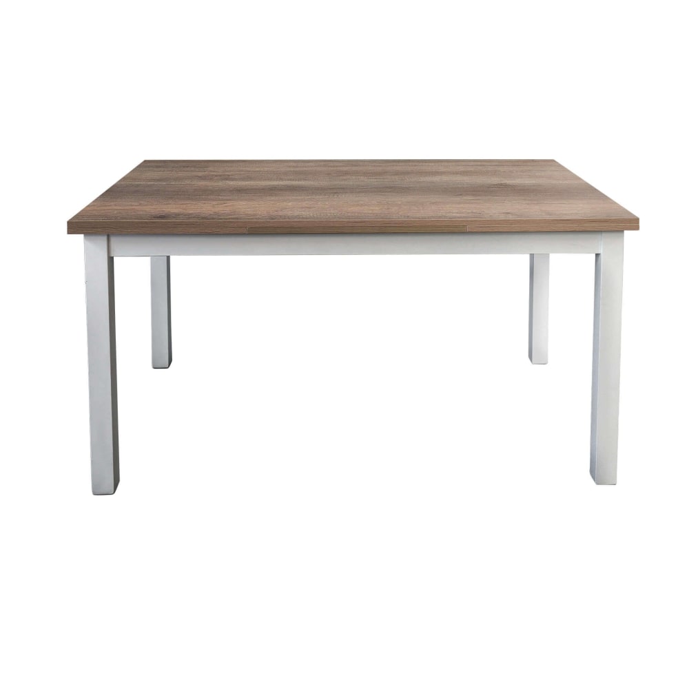 Tavolo in legno/legno tortora/bianco 110x70x75 - Milani Home