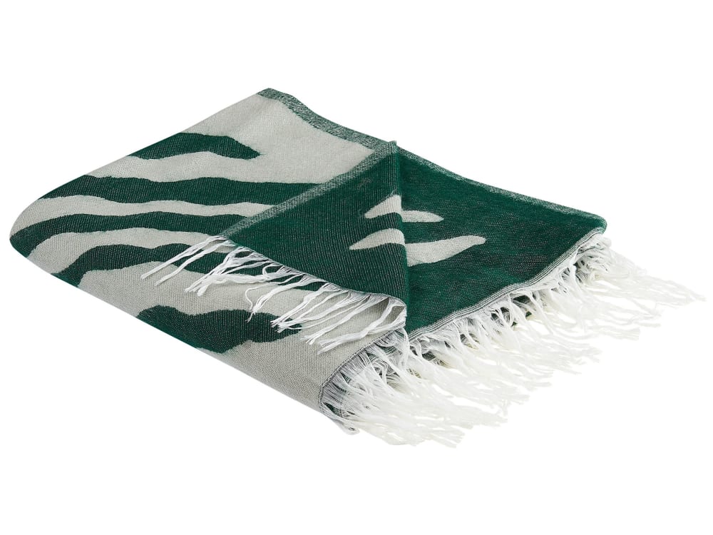 Couverture en acrylique vert 180x130cm