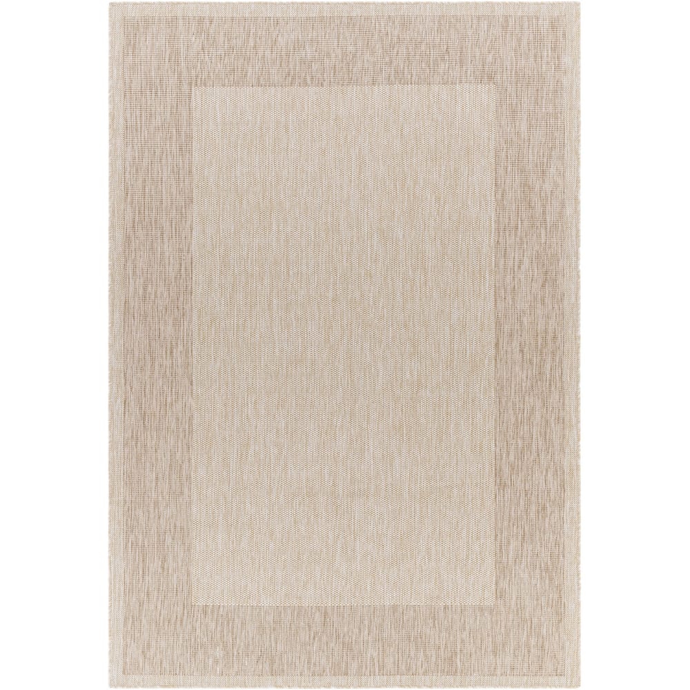 Tappeto esterno/interno aspetto di juta beige/avorio 200x275 -