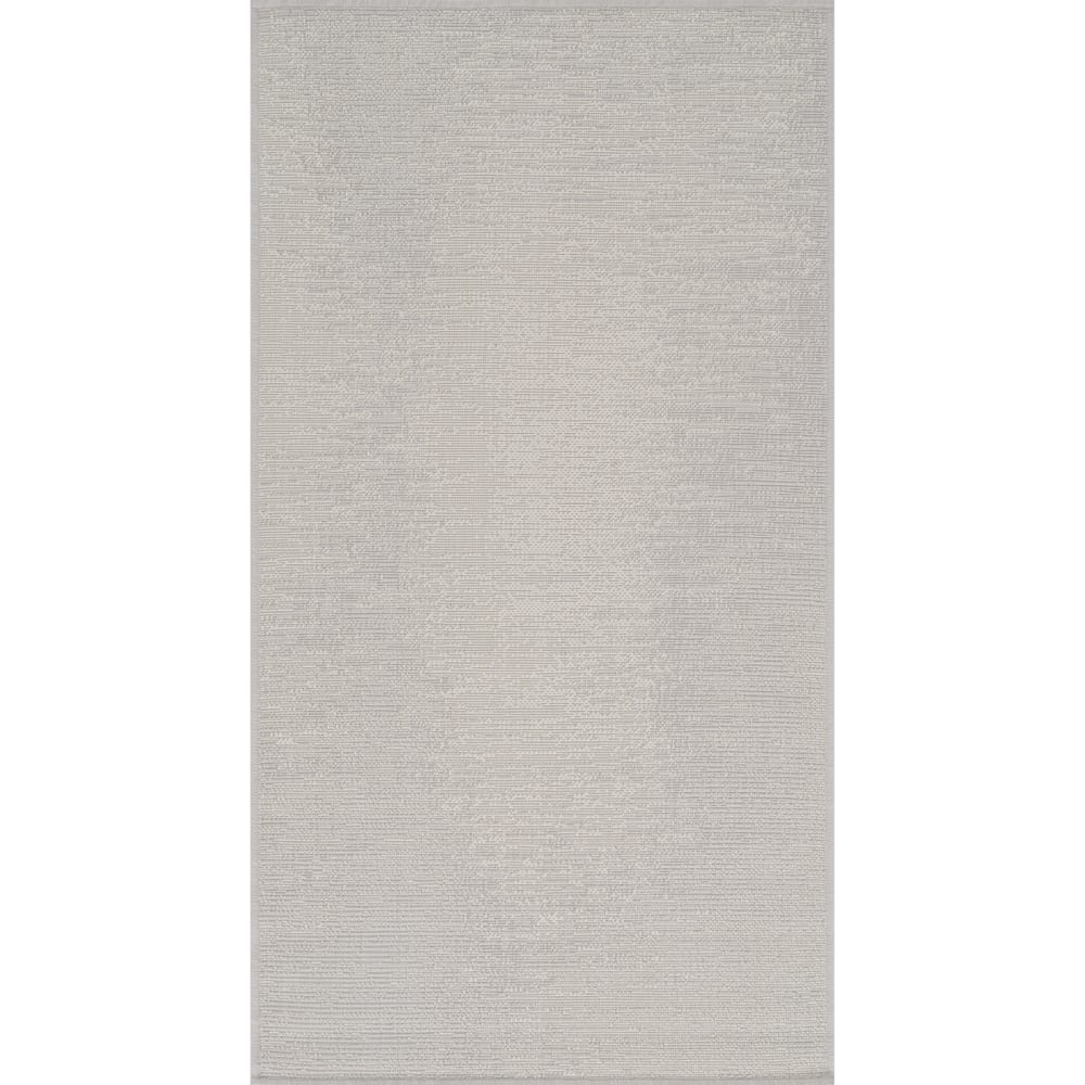 Tapis d'Extérieur/Intérieur Ivoire/Gris 80x150