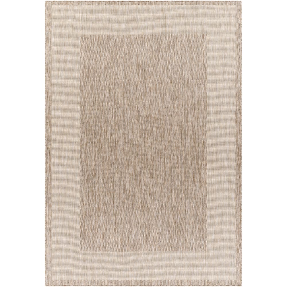 Tappeto esterno/interno aspetto di juta beige/avorio 200x275 -