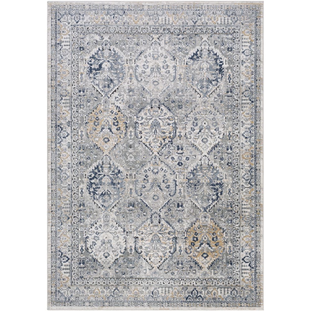 Vintage Orientalischer Teppich Blau 200x275 - Maisons Du Monde