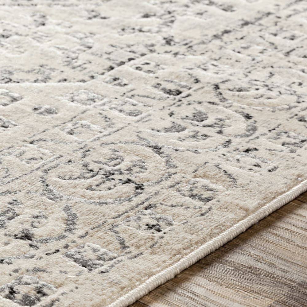 Tapis vintage oriental beige/gris 160x220 — vue 4