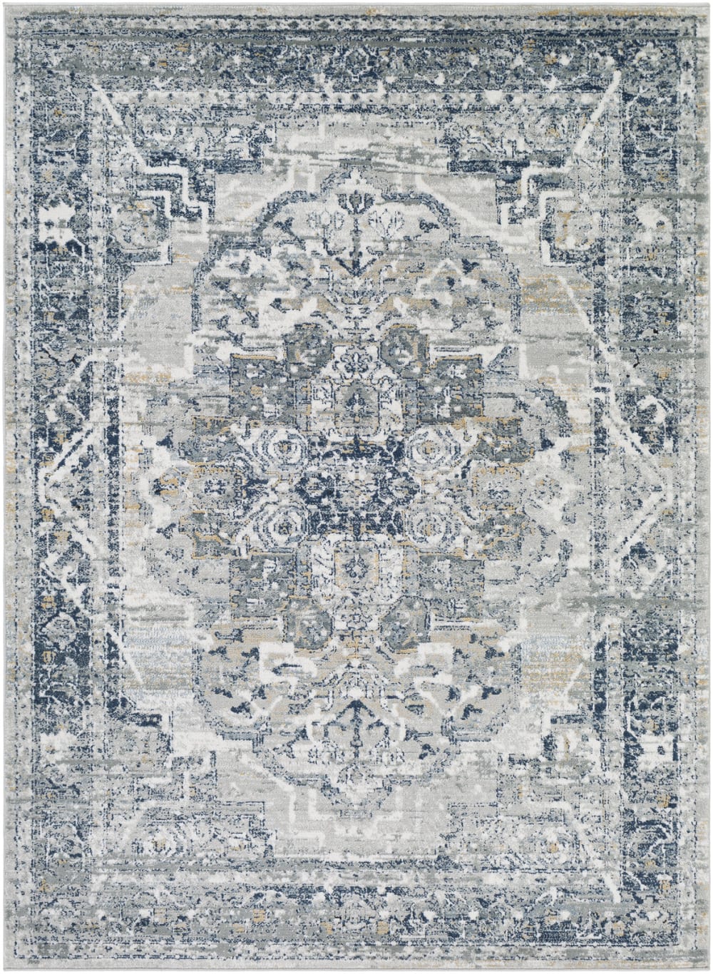 Tapis Vintage Oriental Bleu 200x275