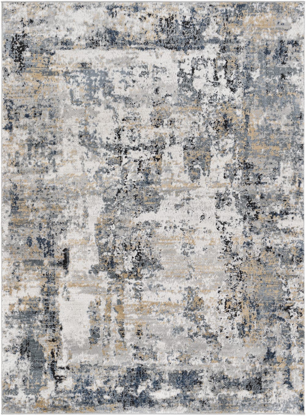 Tapis abstrait moderne multicolore/gris 160x220 - Maisons du Monde