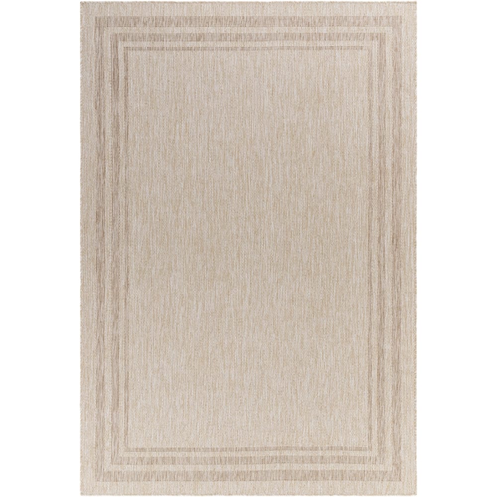 Tappeto esterno/interno aspetto di juta beige/avorio 200x275 -