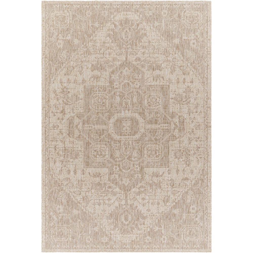 Tapis d'extérieur/intérieur aspect jute beige/ivoire 160x213 - Maisons du Monde