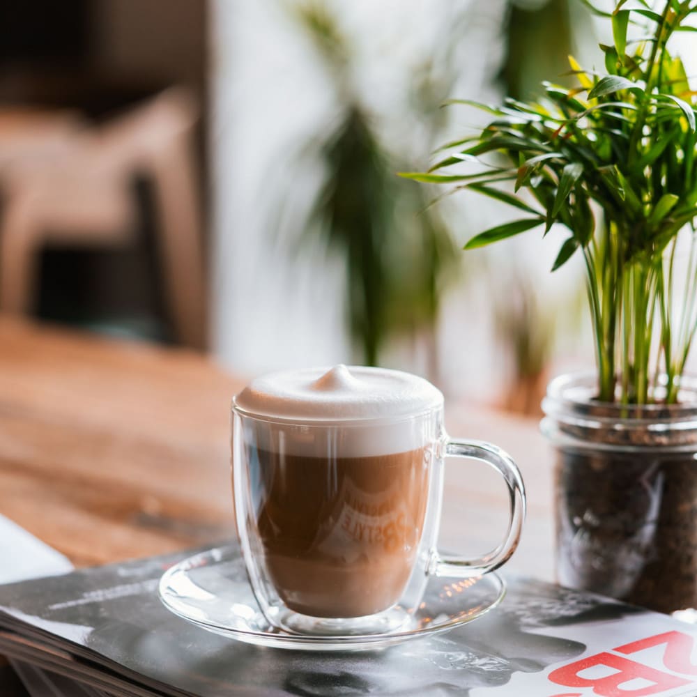 Lot de 2 tasses et sous-tasses 250ml en verre transparent - Maisons du Monde