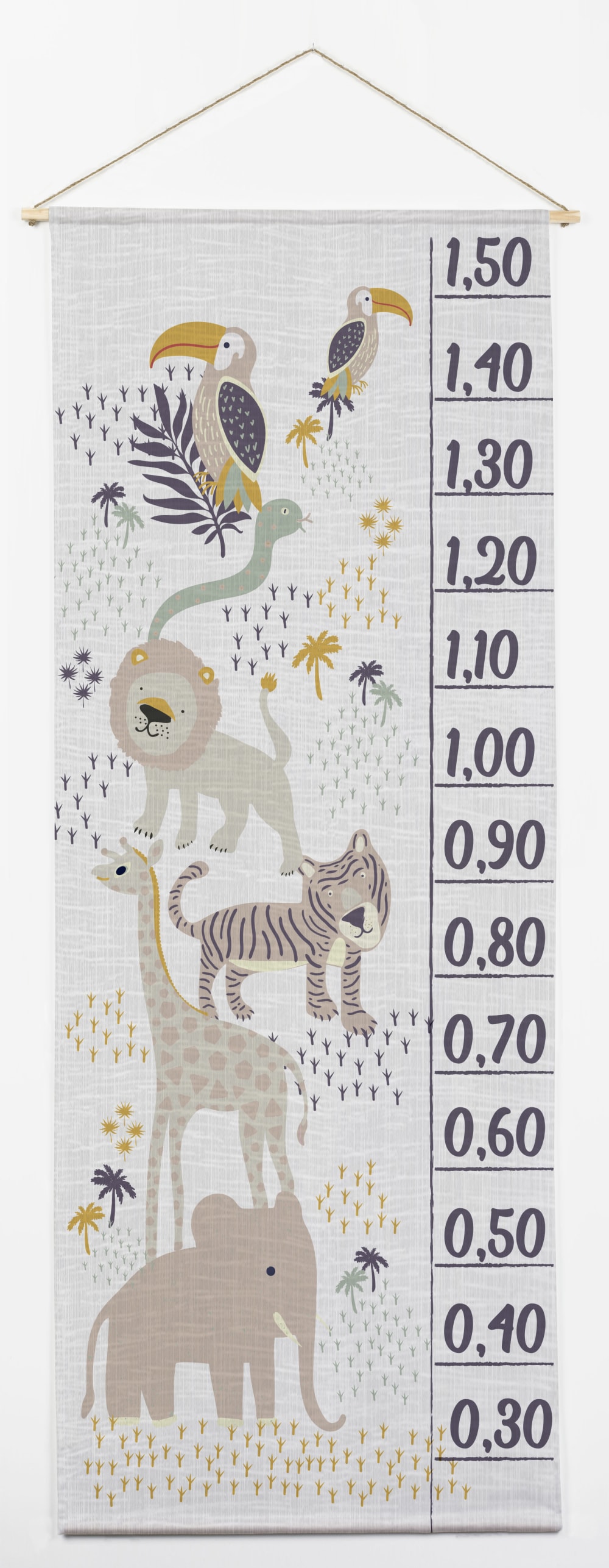 RNT by Really Nice Things - Toise murale enfant textile Afrique