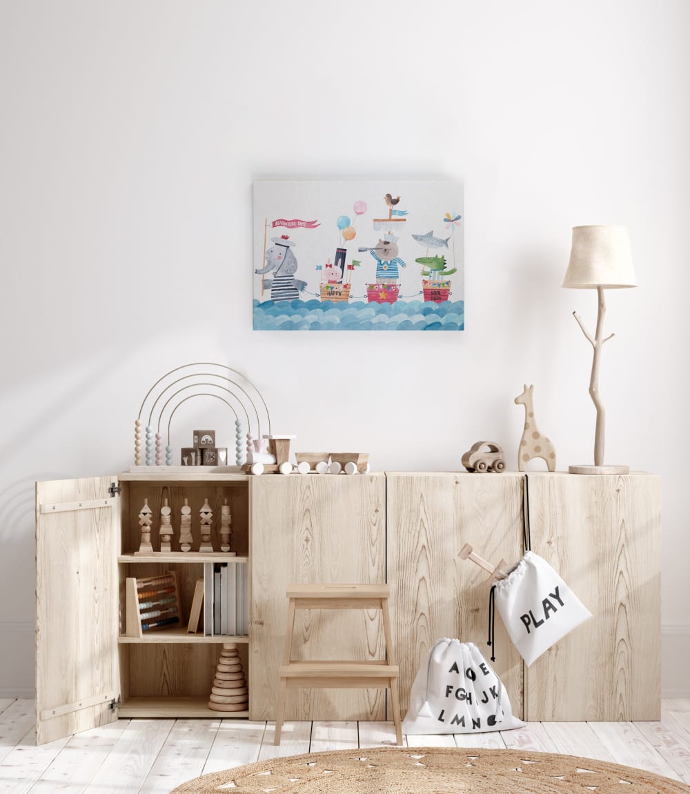 Tela 60x40 Stampa viaggio oceanico - Surdic