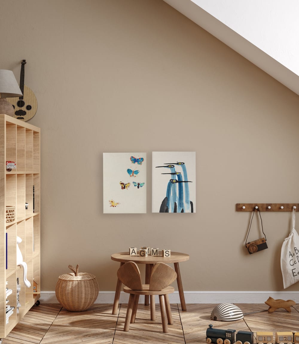 Lienzo 60x40 impresión grúa - Maisons du Monde