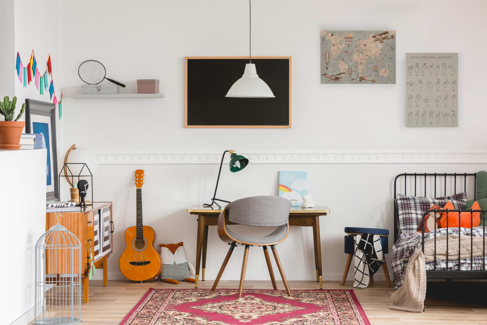 Peinture sur toile 60x40 Imprimé Alphabet signes - Maisons du Monde