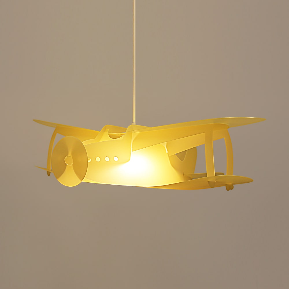 Suspension enfants Avion Jaune 50cm - Maisons du Monde