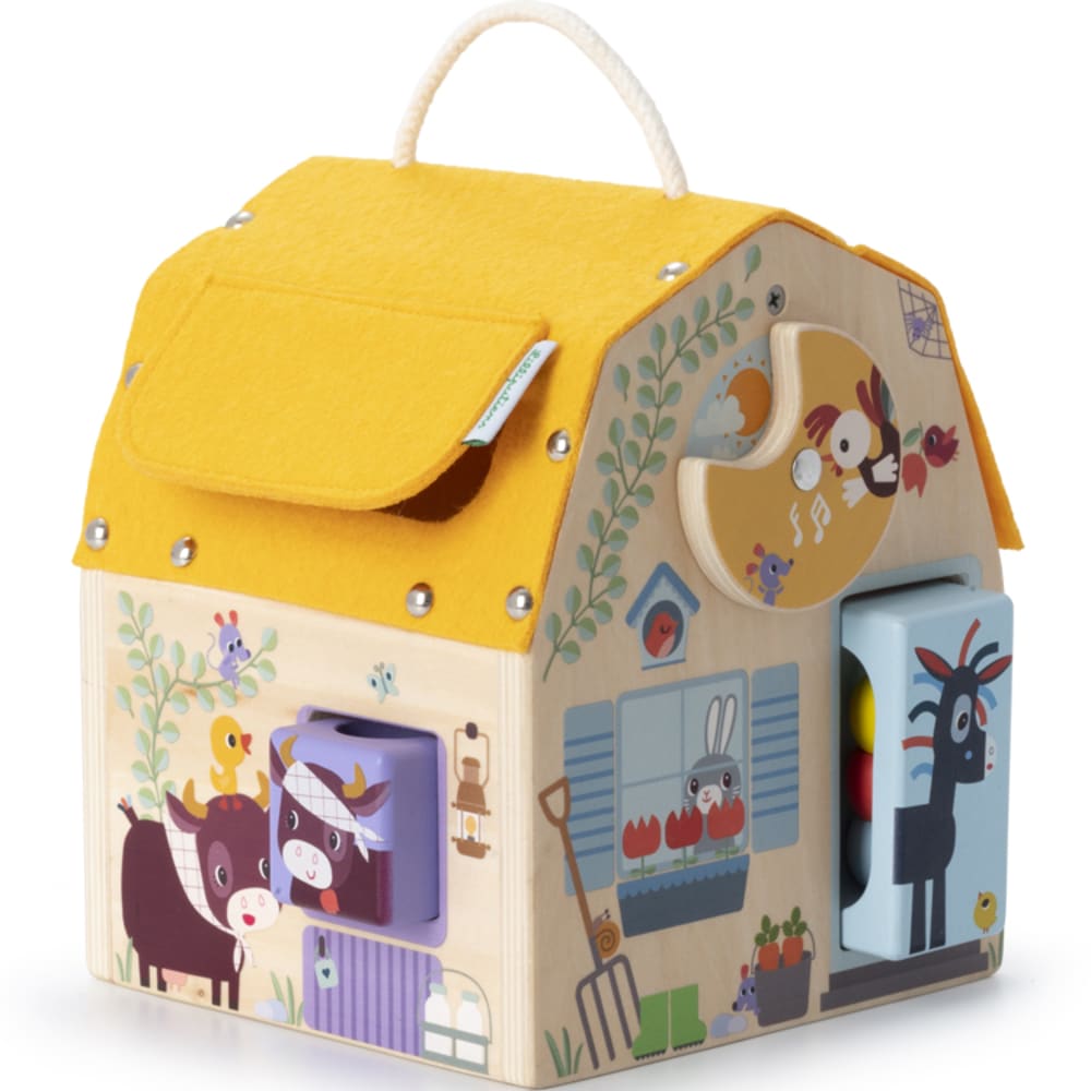 Lilliputiens Klanghaus mit Formen style modern MEHRFARBIG HOLZ Kinder